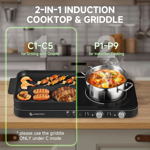 Diseño portátil ideal para cocinas pequeñas o viajes.
