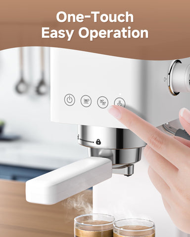AMZCHEF extracción de una o dos tazas para intensidad variable.
