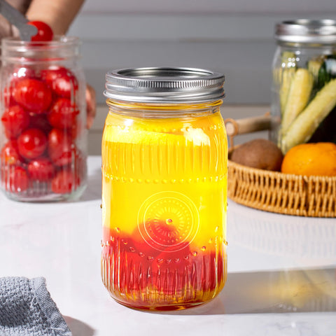 El vidrio resistente es apto para despensa y refrigeración