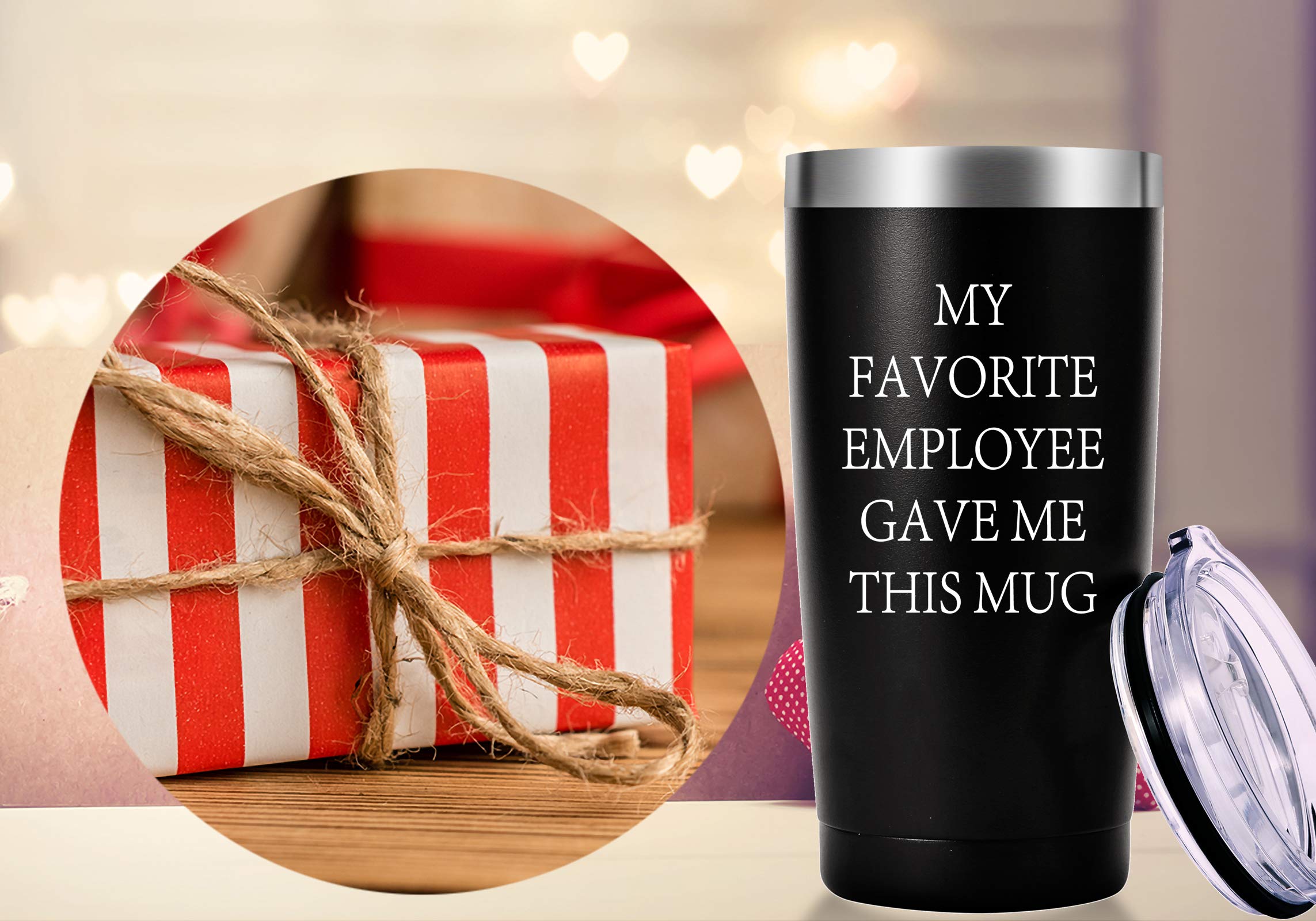 AMZUShome Taza Termica 20oz: empaque listo para regalo.