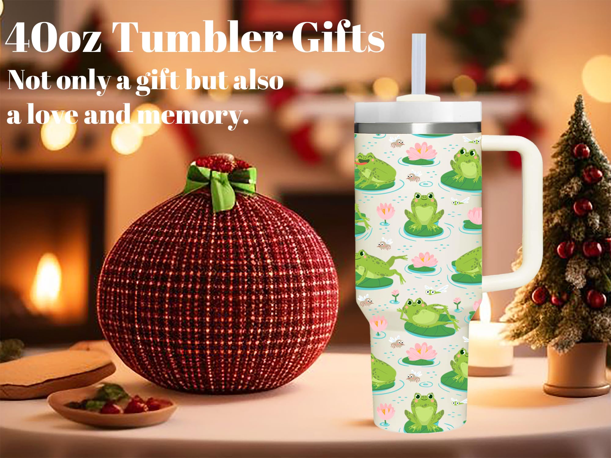 AMZUShome Rana Tumbler, regalo perfecto para fans de las ranas.