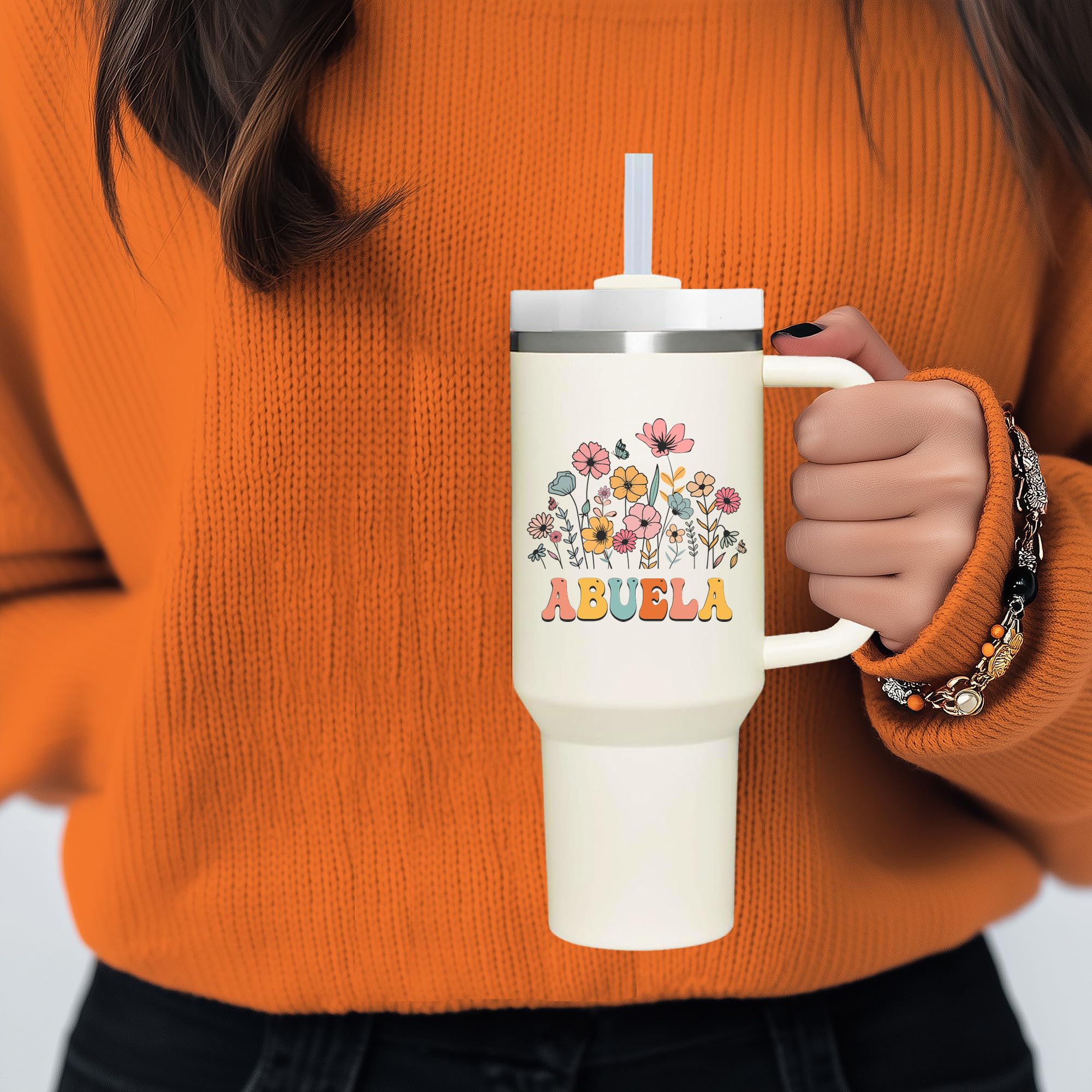 AMZUShome tumbler de acero inoxidable 18-8 con doble pared.