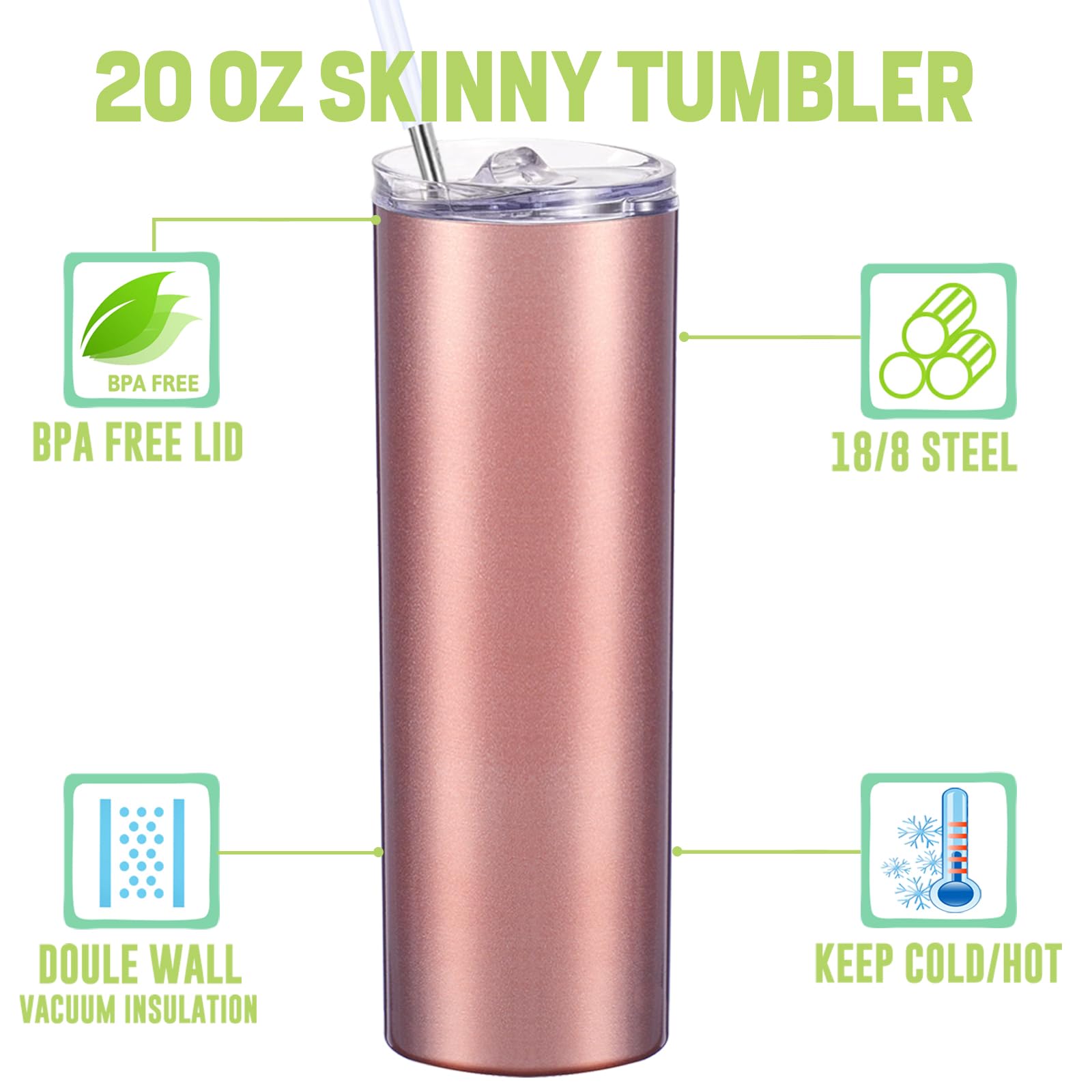 AMZUShome tumbler monograma letra L 20 oz, perfecto para llevar café a la oficina.