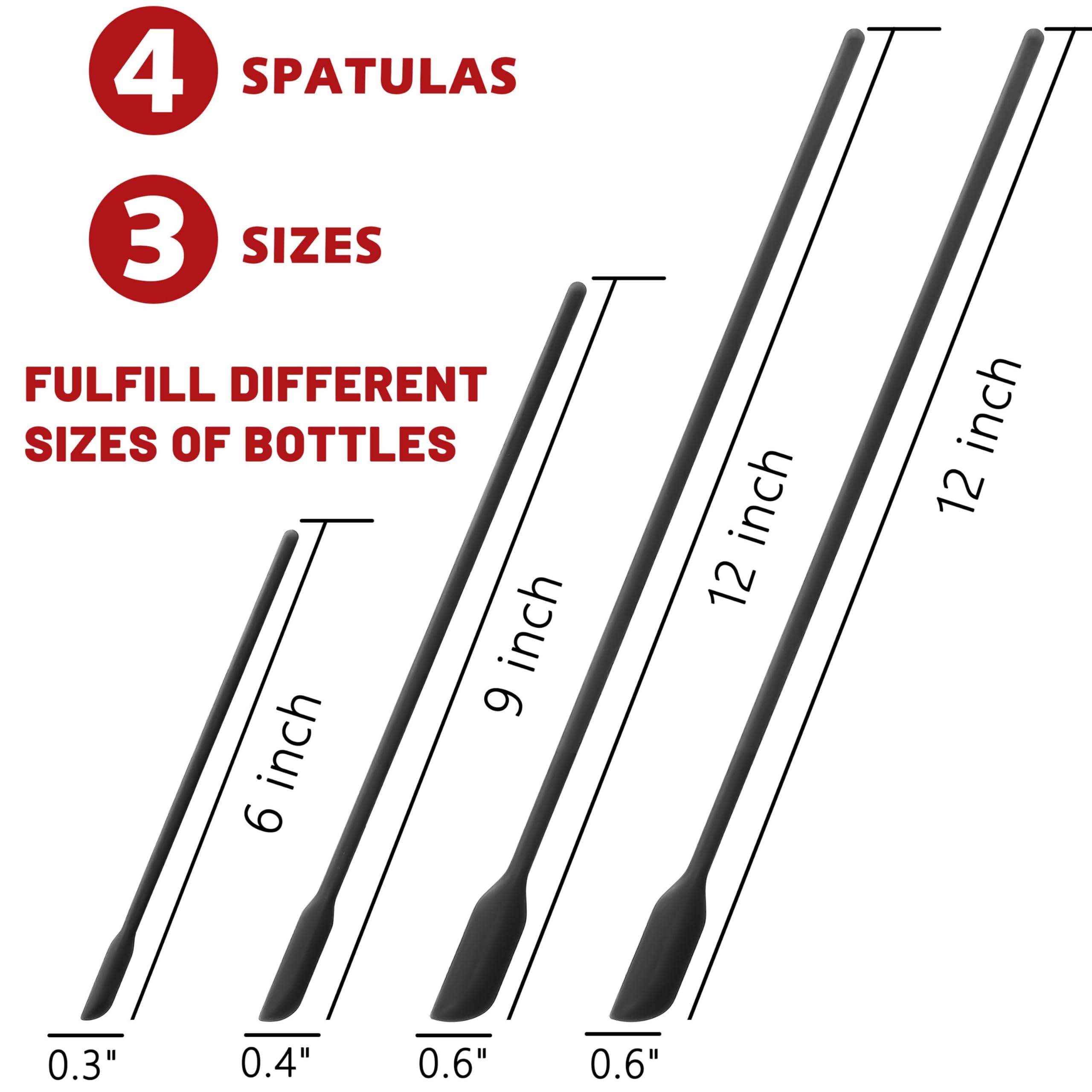 Espátula Anaeat mini compatible con envases variados de cocina y cosméticos.