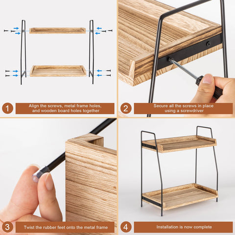 ANBOXIT Ensamblaje sencillo con instrucciones claras, instalación estable.