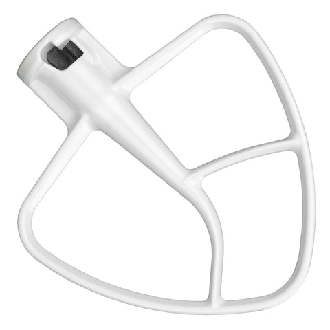 Ancable K45B batidora plana para KitchenAid 4.5-qt, acabado blanco, ideal para batidos uniformes