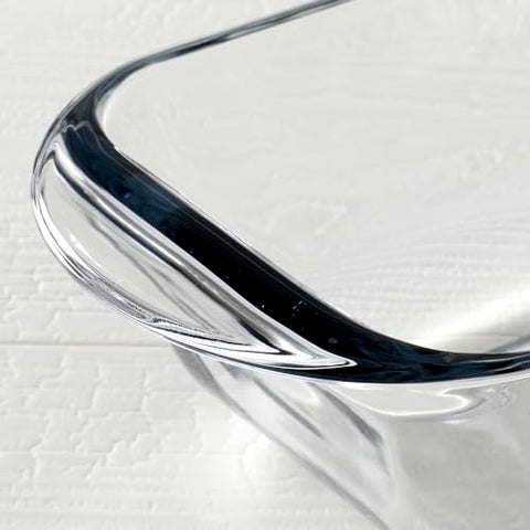 Anchor Hocking: juego de tres moldes para pan de vidrio, ideales para hornear.
