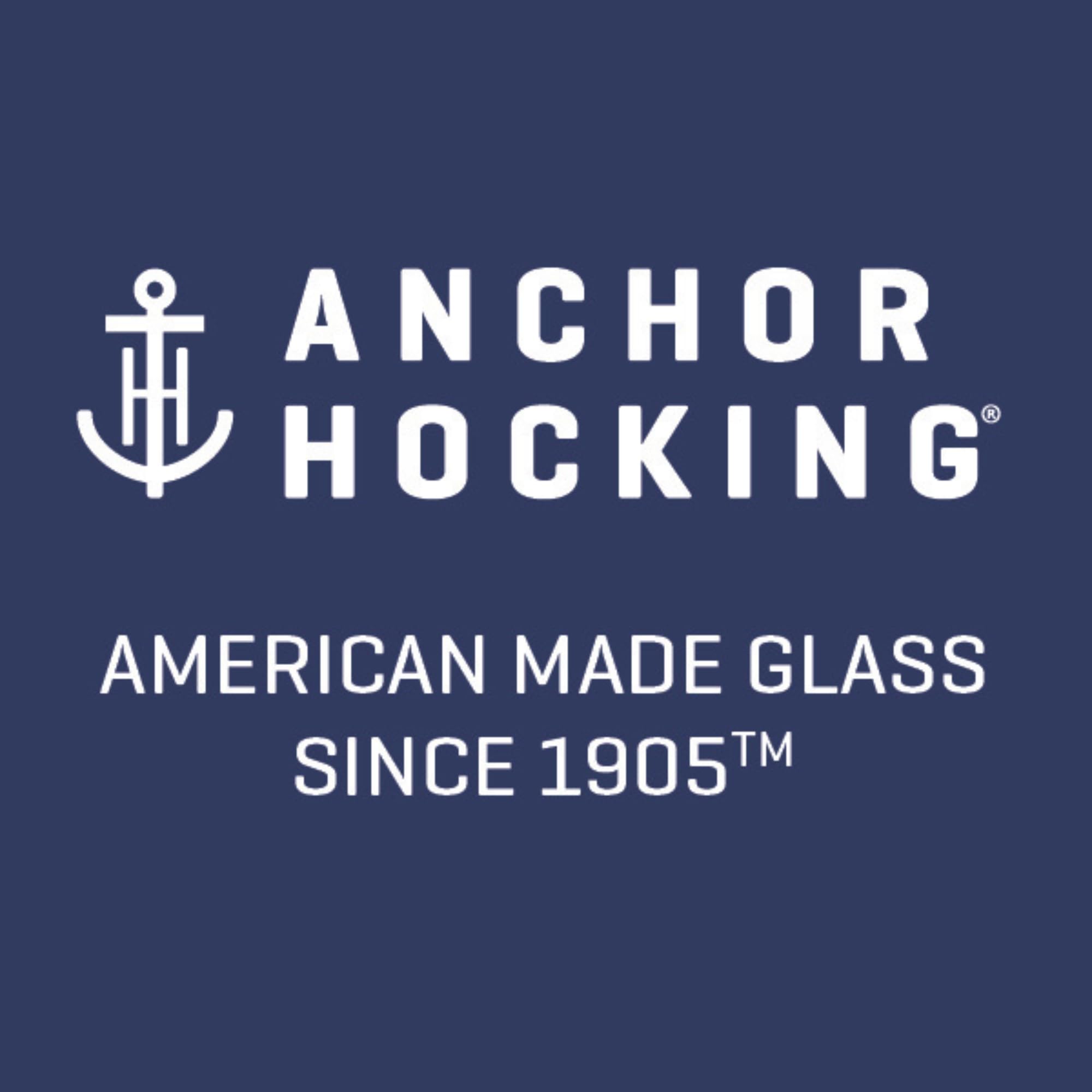 Anchor Hocking bol con borde pulido para verter sin derrames.