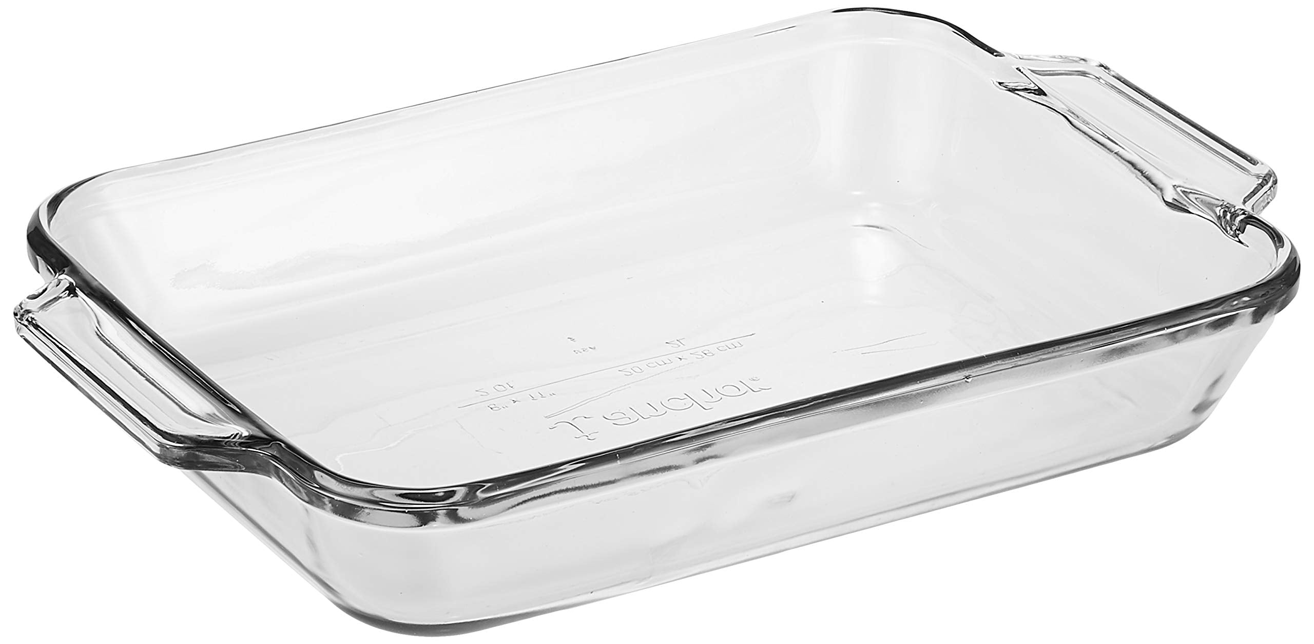Anchor Hocking Oven Basics plato de vidrio para hornear, apto para horno y microondas