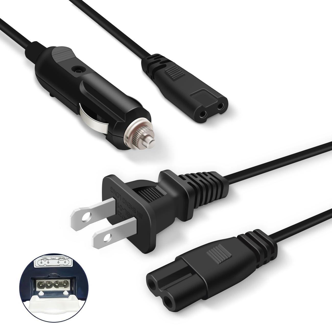 Andvon cable 110V para casa/oficina, repuesto estable para fiambrera eléctrica.