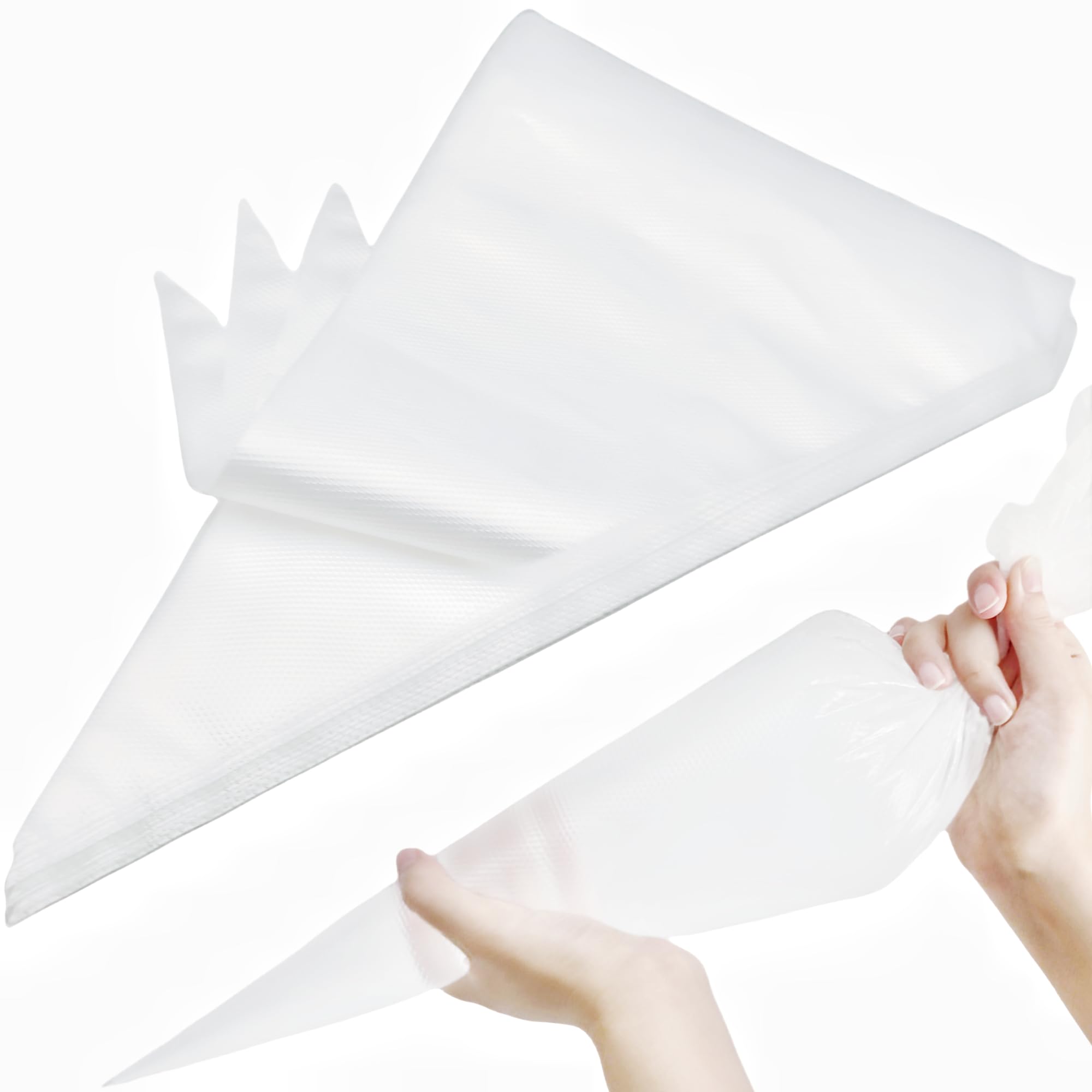 ANEWONDER bolsas de pastelería 21 pulgadas con gran capacidad para repostería sin recargas.