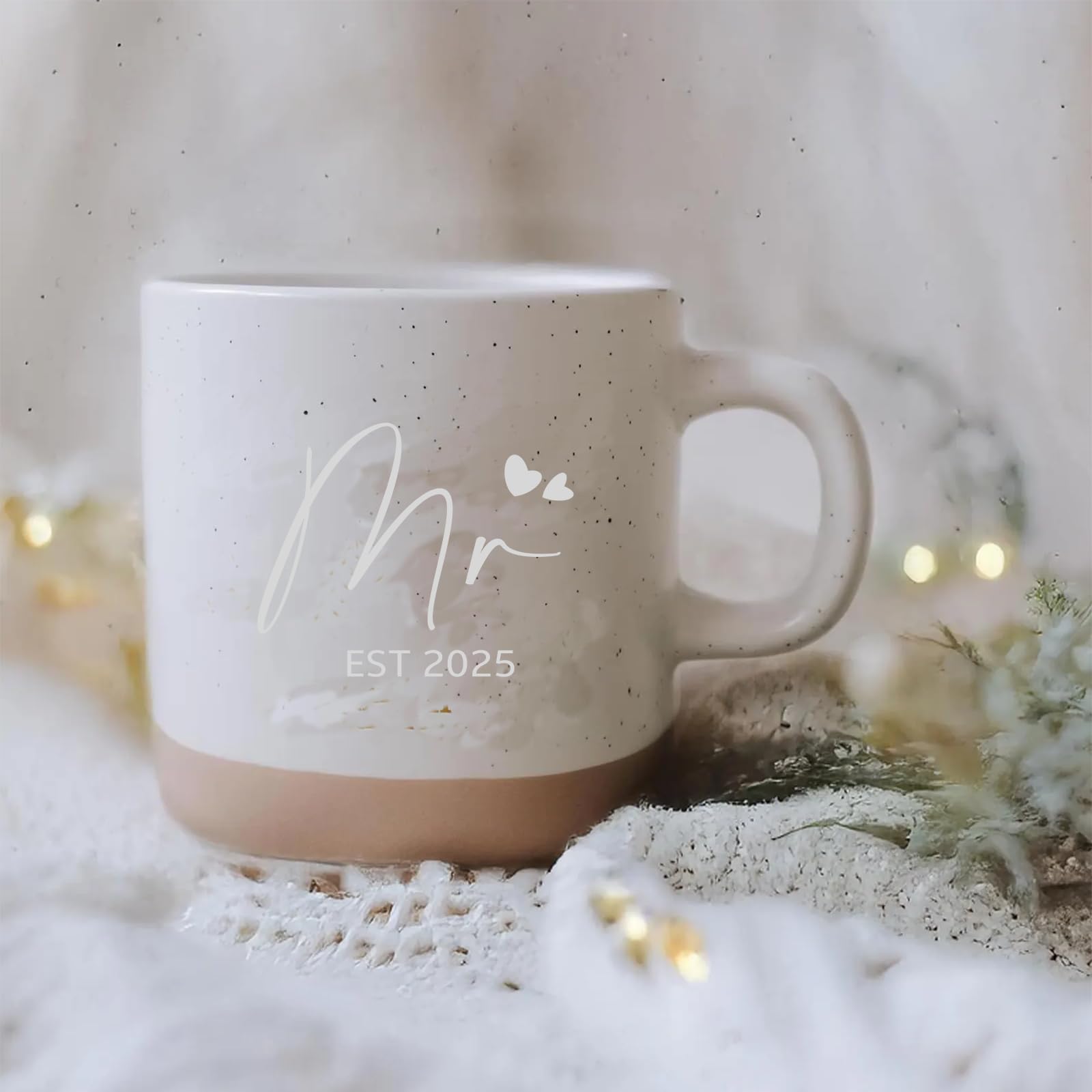 Conjunto regalo Anforsun de tazas para bodas, detalle significativo.