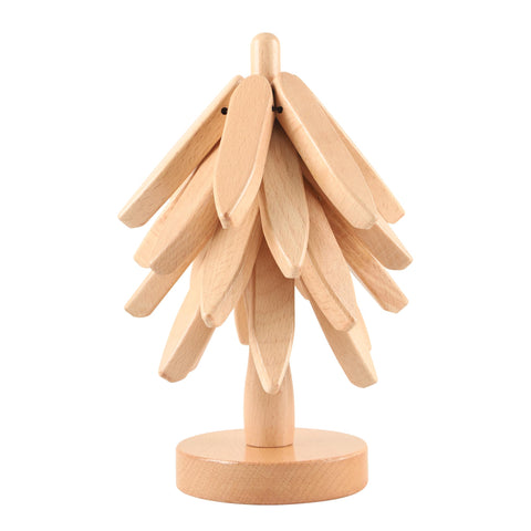 Anfrere trivet árbol de madera: base estable para platos calientes.