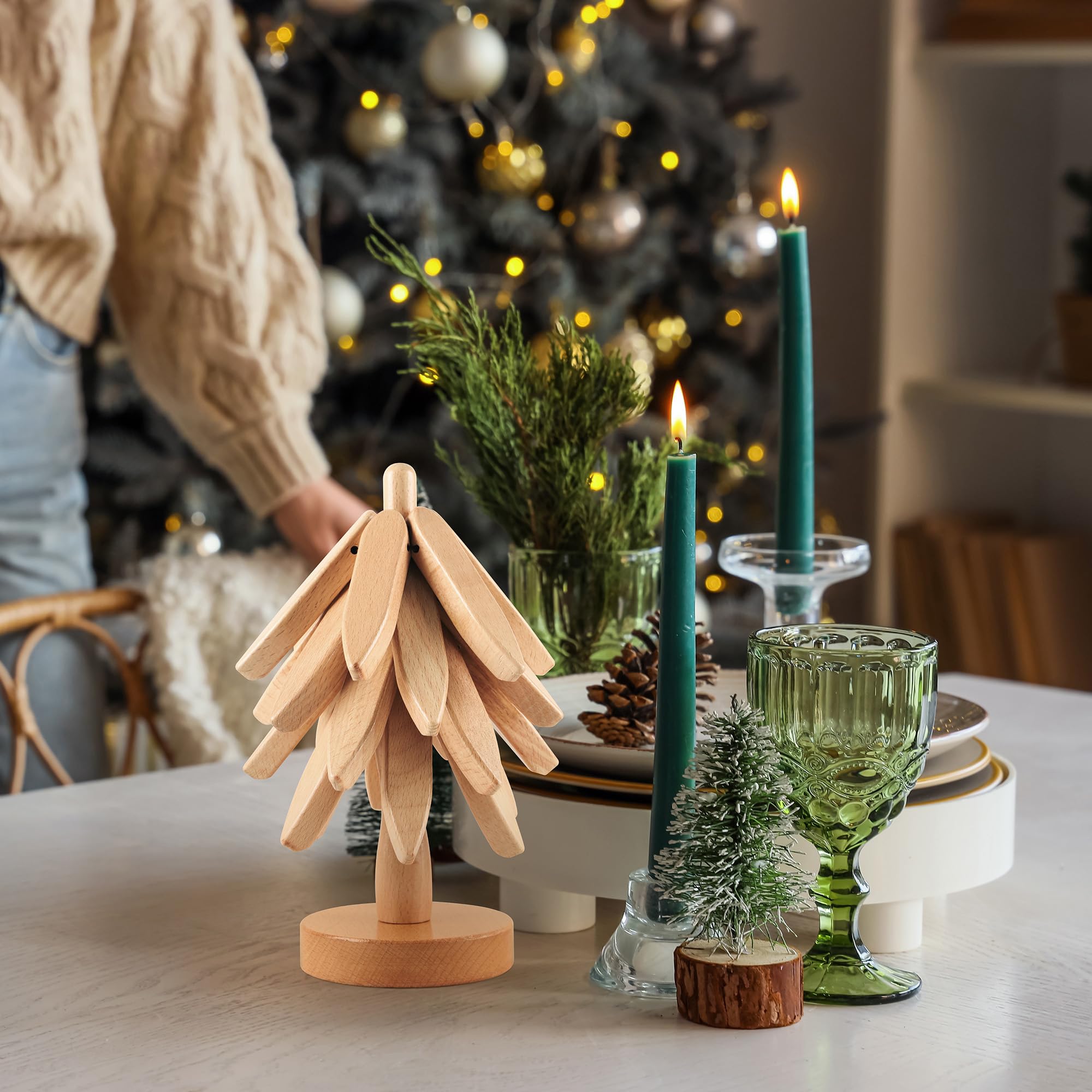 Anfrere trivet madera: pensado para uso diario o eventos.
