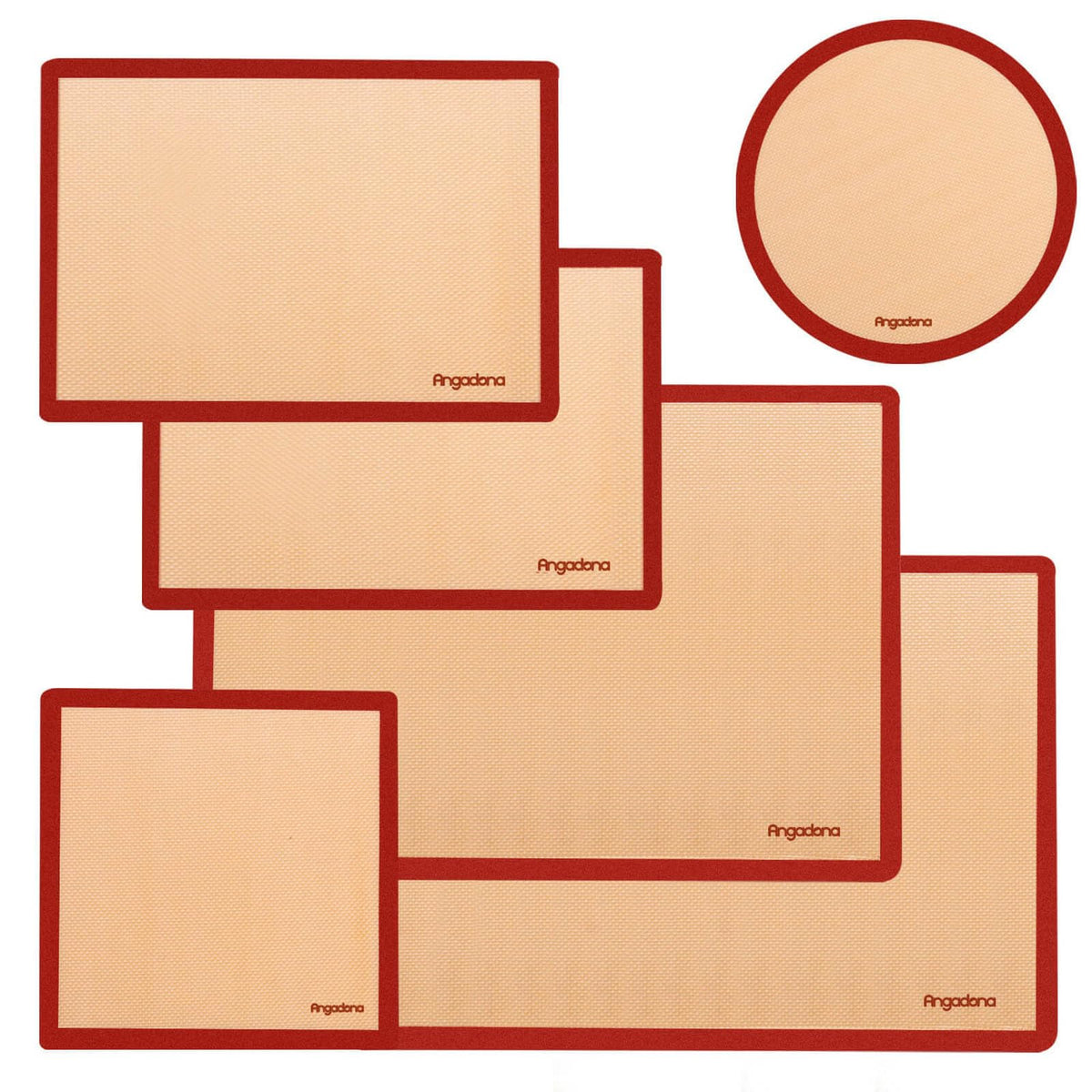 Angadona mapa-horno mitad-hoja 16,5x11,8 para hornear con antiadherente.