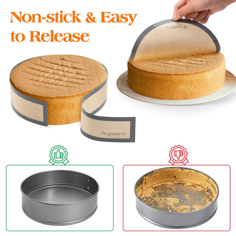 Angadona silicona antiadherente para desmolde de pasteles.