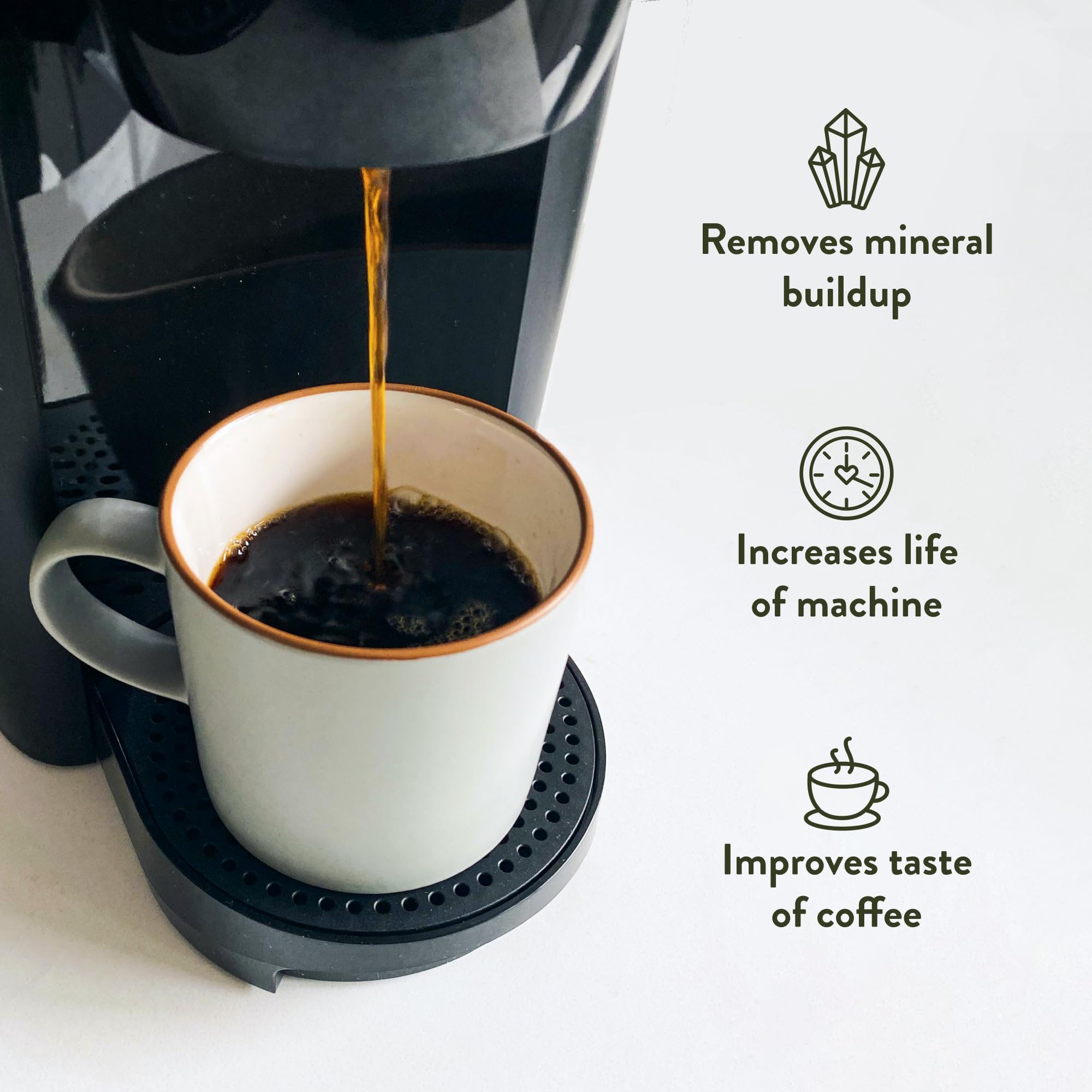 Desincrustante Angelino's Coffee compatibilidad universal con múltiples cafeteras