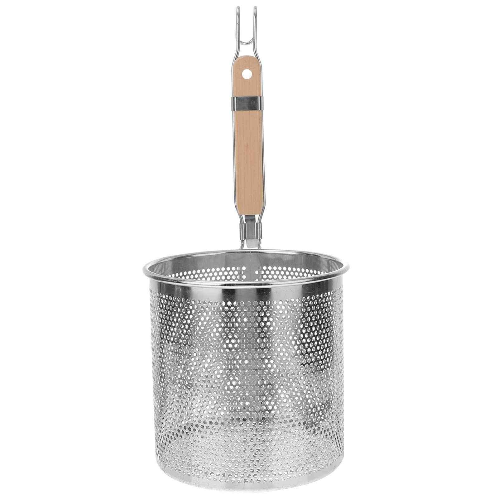 Angoily cesta-pasta-malla-aceroinoxidable para escurrir rápidamente la pasta