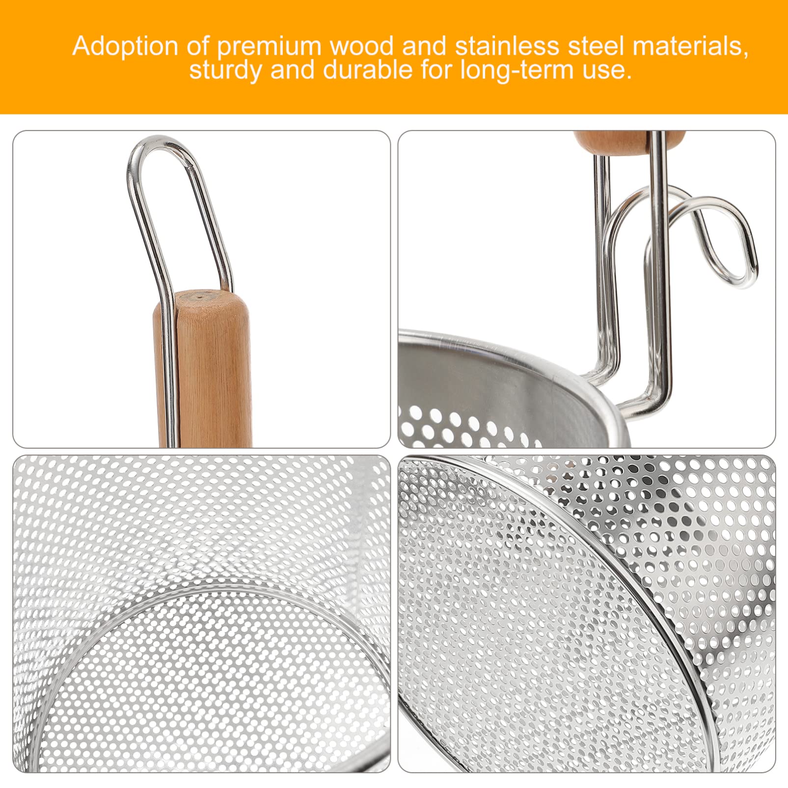 Angoily manija-madera-ergonomica para un agarre seguro al colar