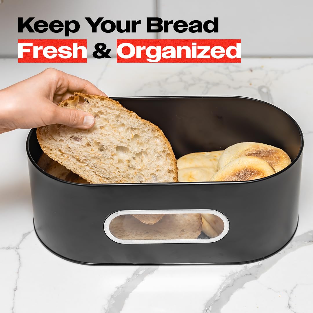 Panera ANGORA BRANDS conserva mejor el pan gracias a su almacenamiento ideal.