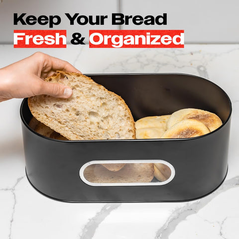 Panera ANGORA BRANDS conserva mejor el pan gracias a su almacenamiento ideal.