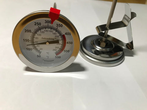 Termómetro Anicooking para freír con sonda de 8 pulgadas, medición precisa.
