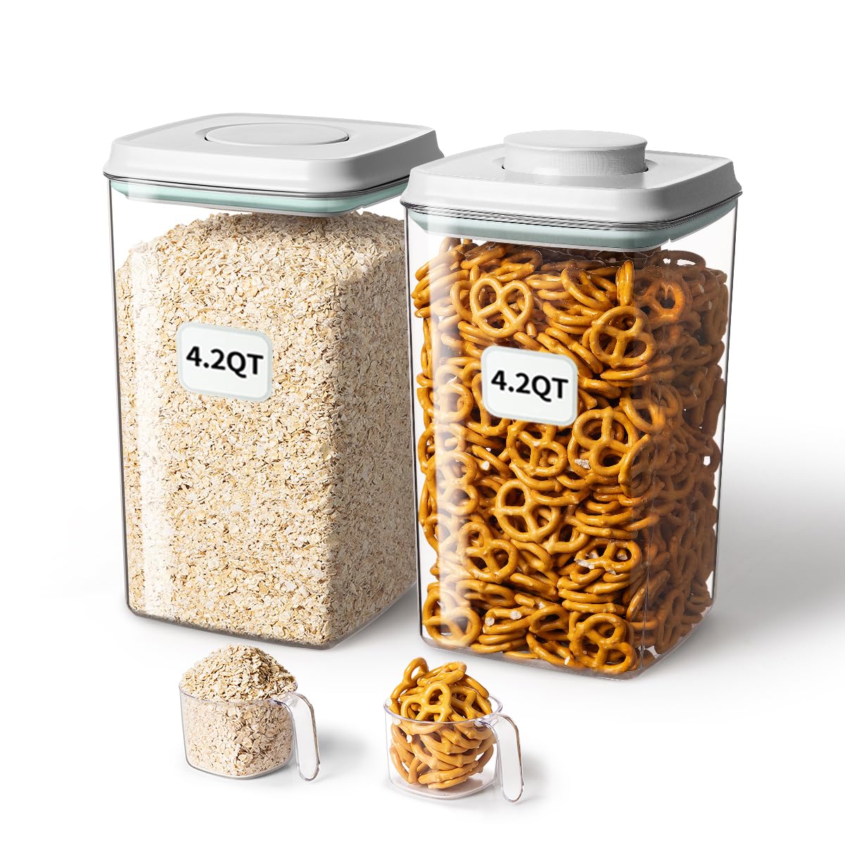 Ankou Contenedor de almacenamiento con tapa pop para acceso rápido y práctico.