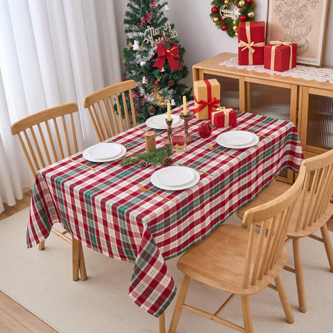 Mantel Anlass para cenas navideñas crea ambiente cálido.