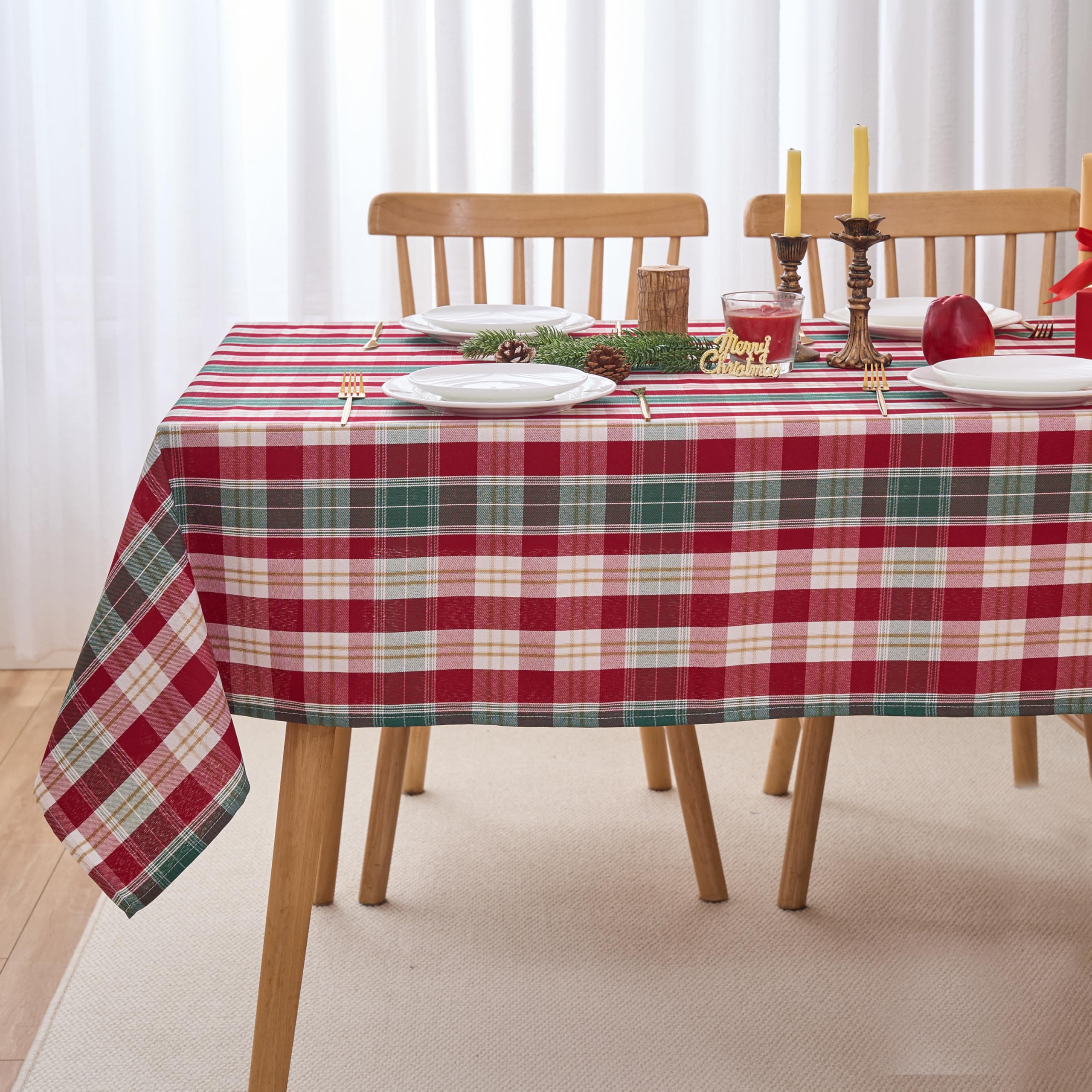 Mantel Anlass 60x102 pulgadas, cubre mesas rectangulares.