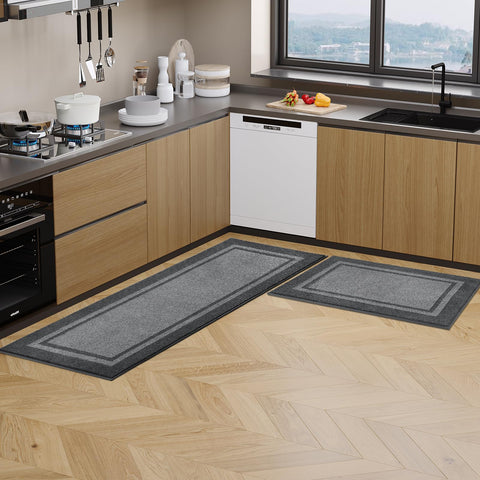 Alfombra de cocina adecuada para uso en cocina, lavandería y pasillo.