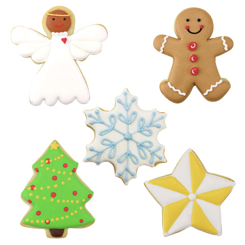 Ann Clark cortadores de galletas, estrella, perfecta para decorar galletas brillantes.
