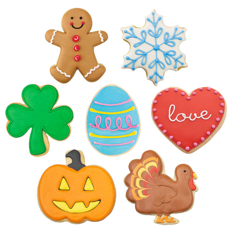 Cortadores Ann Clark para galletas Pavo, perfectos para festividades.