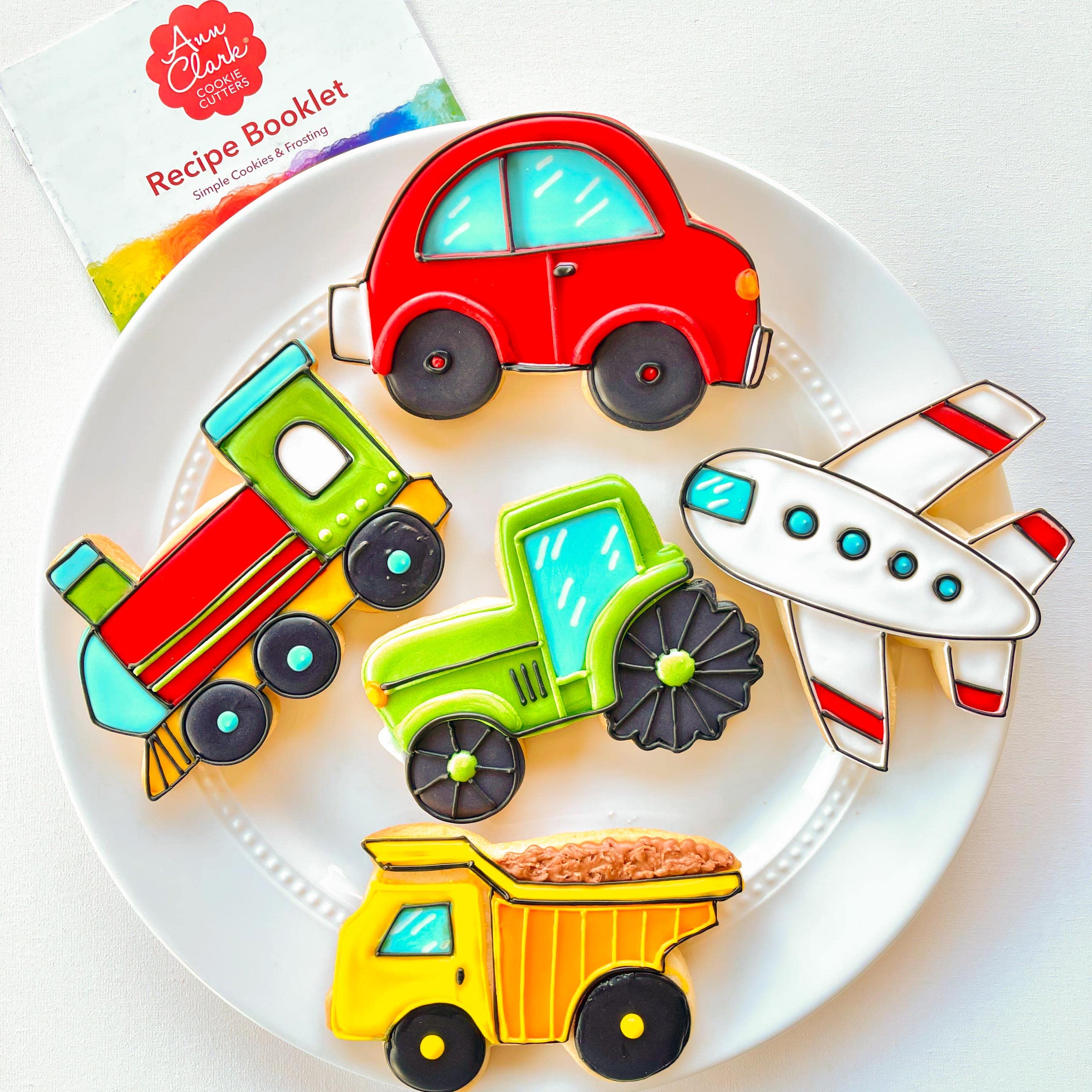 Cortadores de galletas Ann Clark tractora para galletas temáticas y decoradas.
