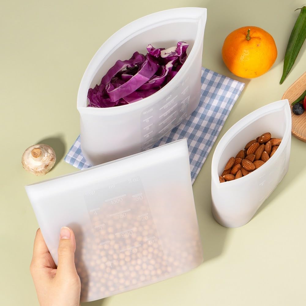 Annaklin bolsas silicona para cosméticos y accesorios pequeños