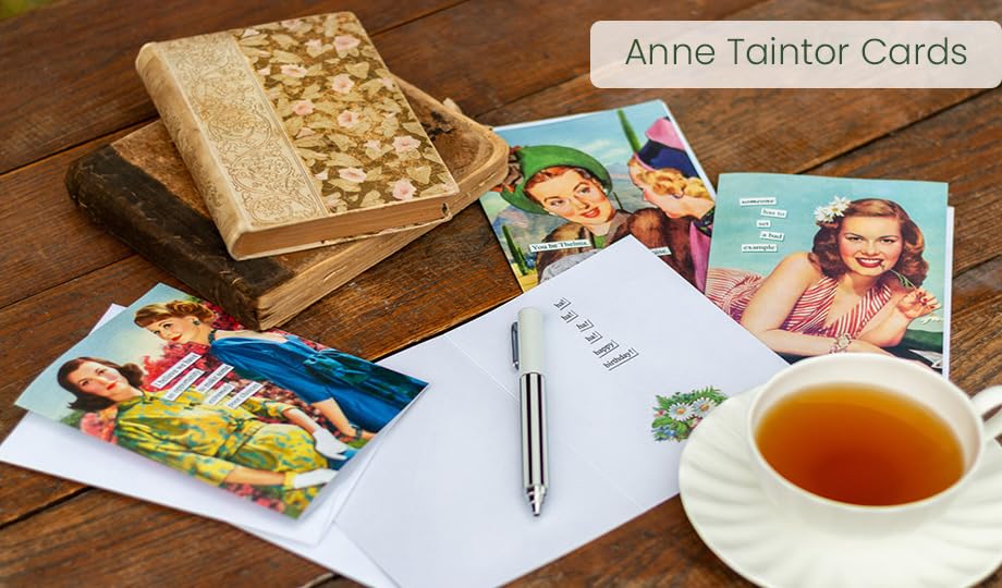 Servilletas Anne Taintor con frase moderación, perfecto para romper el hielo.