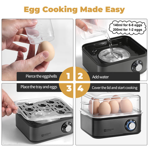 Annie & Mia Design acero inoxidable antihuellas para una cocina limpia
