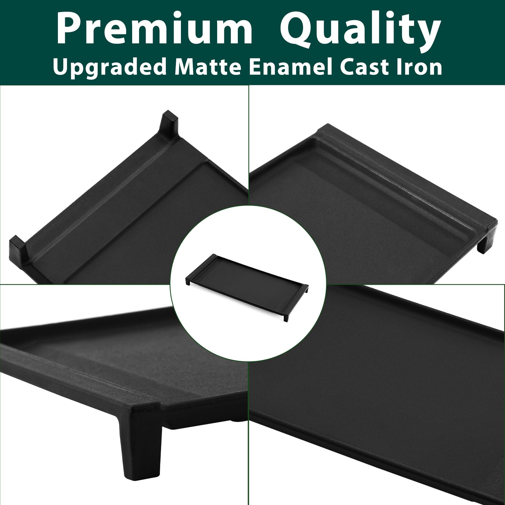 Anniparts plancha GE WB31X24738, superficie antiadherente para tortitas y huevos.