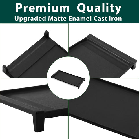 Anniparts plancha GE WB31X24738, superficie antiadherente para tortitas y huevos.