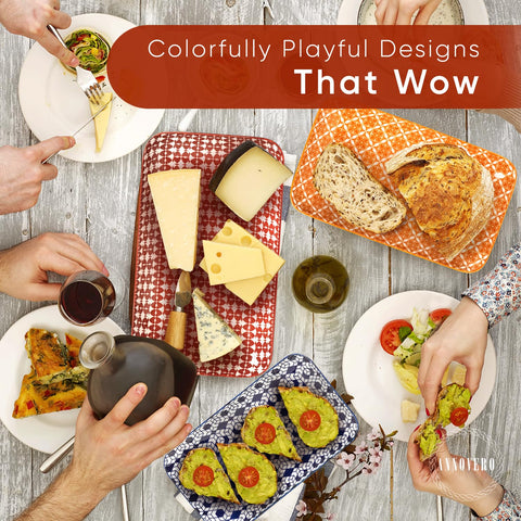 Diseño colorido Annovero que llama la atención en la mesa