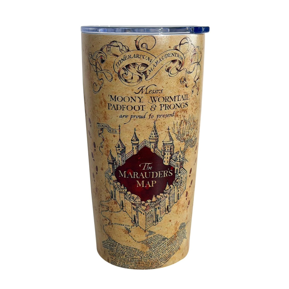 Vaso Annshein con diseño mapa mago, ideal para coleccionistas y regalos de fantasía.