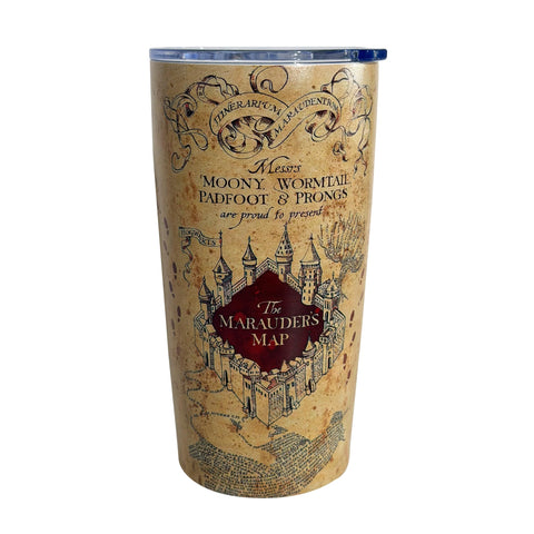 Vaso Annshein con diseño mapa mago, ideal para coleccionistas y regalos de fantasía.