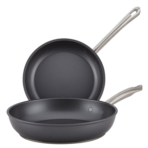 Conjunto de sartenes Anolon Accolade ofrece versatilidad diaria en la cocina.