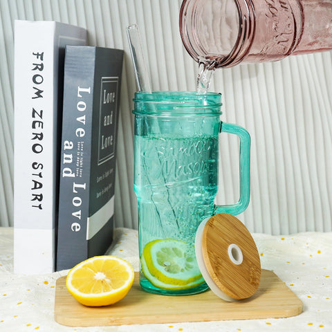 ANOTION vasos cristal almacenamiento: aptos para snacks con estilo