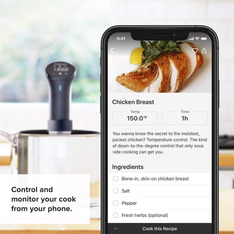 Anova Culinary: diseño resistente al agua para uso en cocina real.