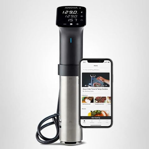 Anova Culinary Sous Vide Pro, calentamiento rápido, capacidad para grandes volúmenes de agua.