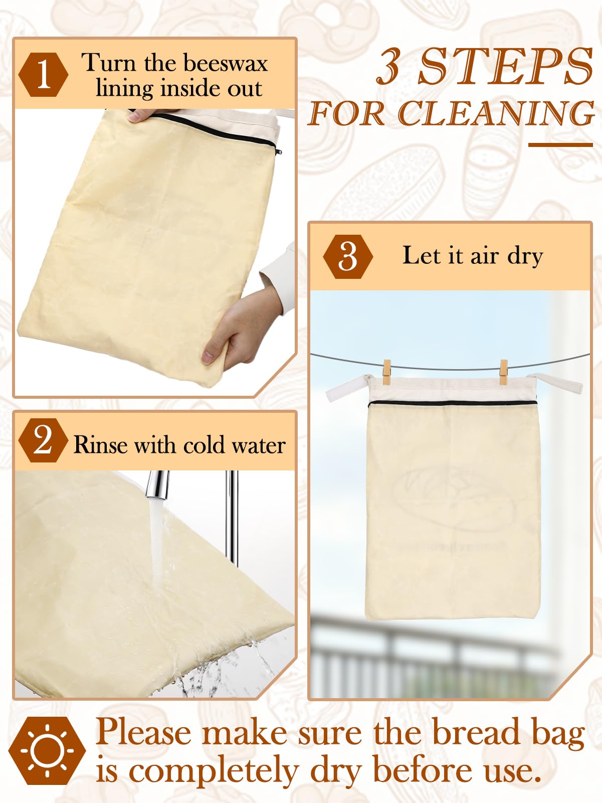 ANPHSIN uso diario en la cocina, reutilizable y durable.