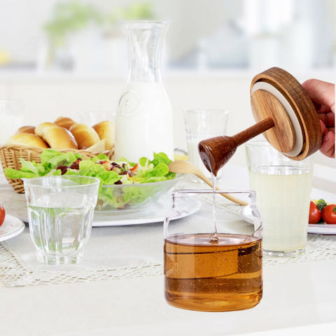ANSQU tarro de miel con capacidad de 17 oz para uso diario