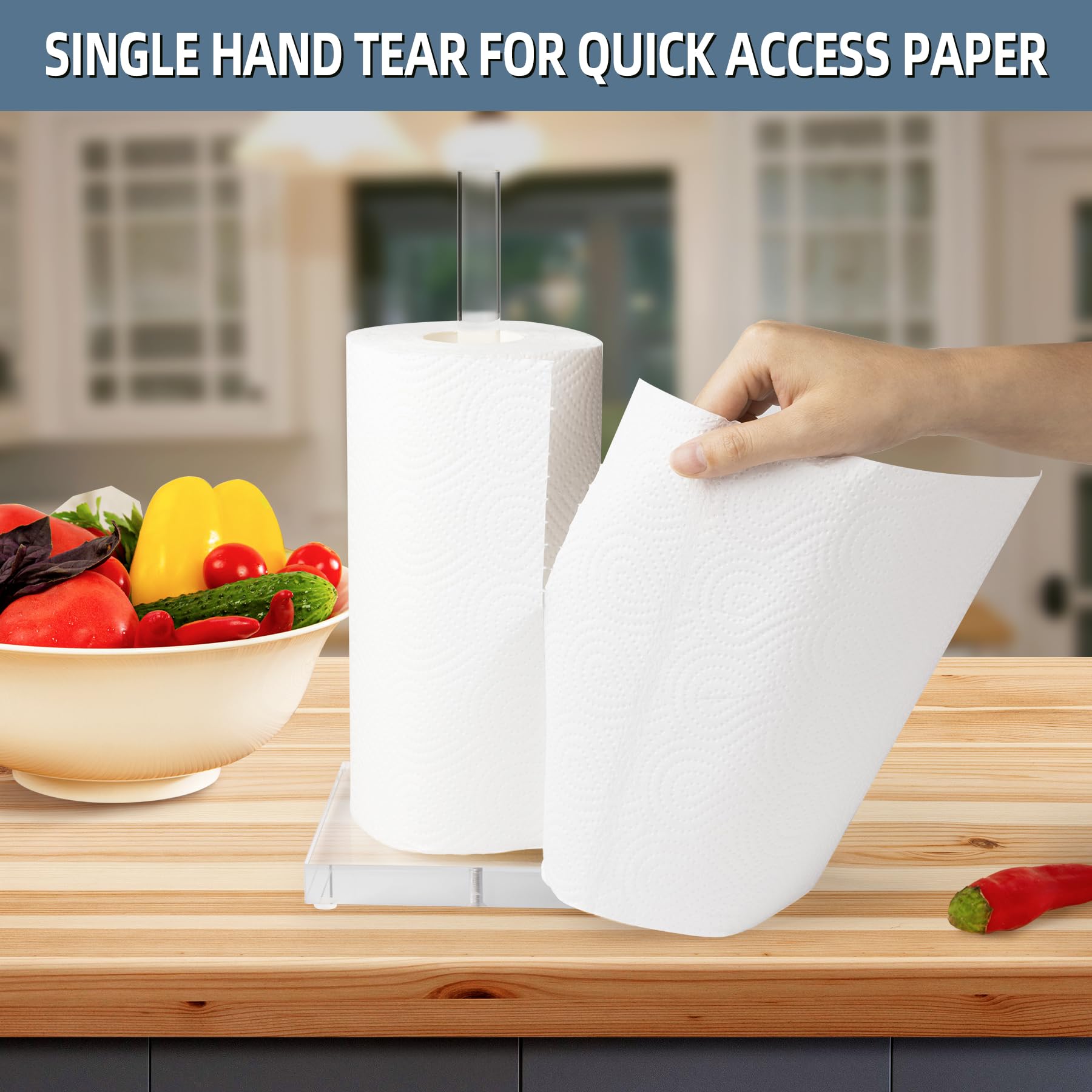 Dispensador Antimbee compatible con distintos rollos de papel para uso versátil.