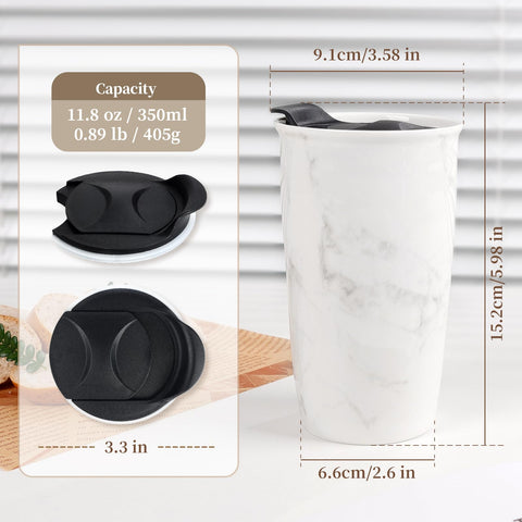 ANTIS'S HOME capacidad 12 onzas, ideal para café o té diario