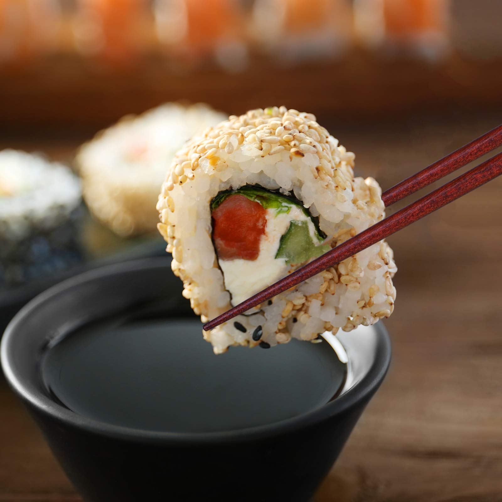 Palillos Antner estilo japonés ergonómicos para una experiencia cómoda al comer.